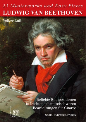 25 Masterworks and Easy Pieces. von Beethoven,  van,  Ludwig, Luft,  Volker