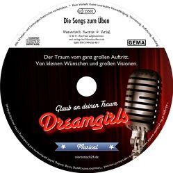25 Übungs-CDs „Dreamgirls – glaub an deinen Traum“