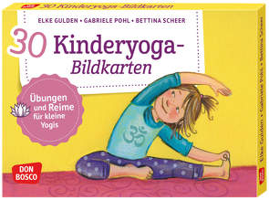 30 Kinderyoga-Bildkarten von Gulden,  Elke, Pohl,  Gabriele, Scheer,  Bettina