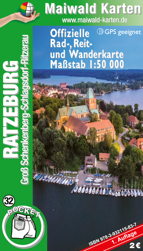 32 Ratzeburg 1.Aufl. – Groß Schenkenberg – Schlagsdorf – Ritzerau von Gabriele,  Maiwald, Maiwald,  Björn jr.