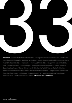 33 Interviews zur Architektur von Hämmerle,  Lukas, Pfeifer Steiner,  Martina