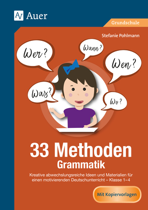 33 Methoden Grammatik von Pohlmann,  Stefanie