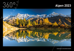 360° Alpen Premiumkalender 2023 von Haasmann,  Robert