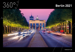 360° Berlin Premiumkalender 2021 von Becke,  Jan