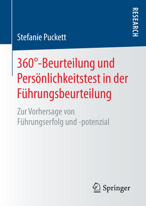360°-Beurteilung und Persönlichkeitstest in der Führungsbeurteilung von Puckett,  Stefanie