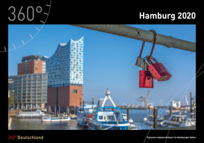 360° Deutschland – Hamburg Kalender 2020 von de Jonge,  Imke