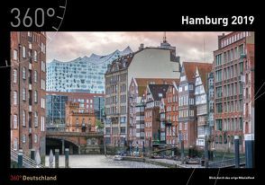 360° Deutschland Kalender 2019 – Hamburg von de Jonge,  Imke, de Jonge,  Jan