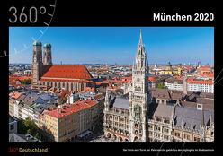 360° Deutschland – München Kalender 2020 von Frei,  Franz Marc