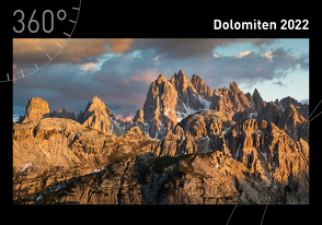 360° Dolomiten Premiumkalender 2022 von Sarti,  Alessandra