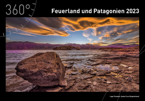 360° Feuerland und Patagonien Premiumkalender 2023 von Heeb,  Christian