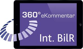 360° Int. BilR eKommentar von Meyer,  Alexander, von Keitz,  Isabel