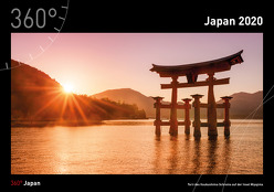 360° Japan Kalender 2020 von Becke,  Jan