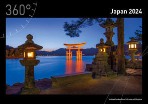 360° Japan Premiumkalender 2024 von Becke,  Jan