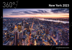 360° New York Premiumkalender 2023 von Becke,  Jan