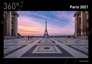 360° Paris Premiumkalender 2021 von Becke,  Jan