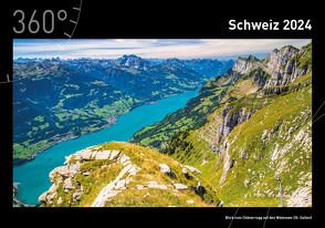 360° Schweiz Premiumkalender 2024 von Heeb,  Christian