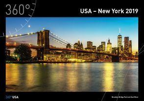 360° USA – New York Kalender 2019 von Gackstatter,  Joanna, Pingert,  Mark