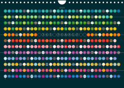 365 Pearls Calendar (Wandkalender 2024 DIN A4 quer), CALVENDO Monatskalender von ROTH-Design,  ROTH-Design