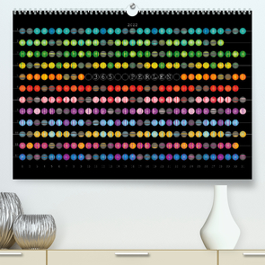 365 Perlen (Premium, hochwertiger DIN A2 Wandkalender 2022, Kunstdruck in Hochglanz) von ROTH-Design