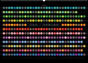 365 Perlen (Wandkalender 2022 DIN A2 quer) von ROTH-Design