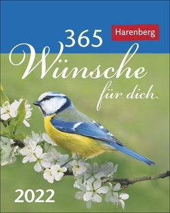 365 Wünsche für dich Kalender 2022 von Beckmann,  Ulrike, Harenberg