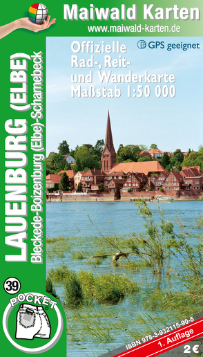 39 Lauenburg (Elbe) 1.Aufl. – Bleckede – Boizenburg (Elbe) – Scharnebeck von Maiwald,  Björn jr., Maiwald,  Gabriele