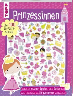 3D-Sticker- und Rätselbuch: Prinzessinnen von frechverlag, Machell,  Dawn