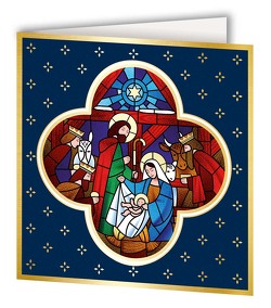 3er-Set Weihnachtskarten »Die Heilige Familie«