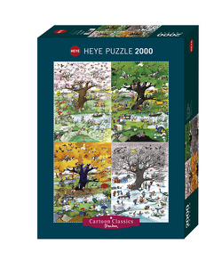 4 Seasons Puzzle von Blachon,  Roger