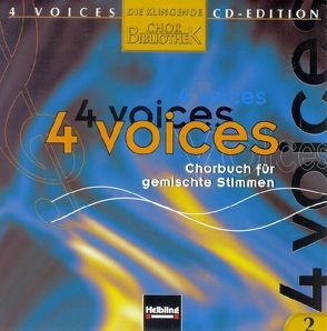 4 voices – CD Edition. Die klingende Chorbibliothek. CD 2. 1 AudioCD von Maierhofer,  Lorenz