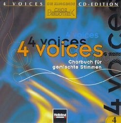 4 voices – CD Edition. Die klingende Chorbibliothek. CD 4. 1 AudioCD von Maierhofer,  Lorenz