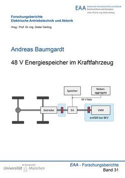 48 V Energiespeicher im Kraftfahrzeug von Baumgardt,  Andreas