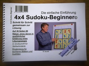 4×4 Sudoku-Beginner in A4 von Bood,  Werner