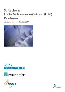 5. Aachener High-Performance-Cutting (HPC) Konferenz von Klocke,  Fritz, Lung,  Dieter