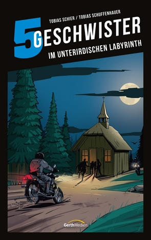 5 Geschwister: Im unterirdischen Labyrinth (Band 14) von Schier,  Tobias, Schuffenhauer,  Tobias