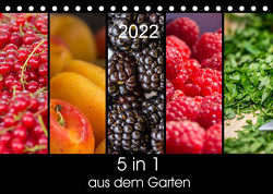 5 in 1 – aus dem Garten (Tischkalender 2022 DIN A5 quer) von Neuner,  Harald, Neuner-Gyß,  Petra