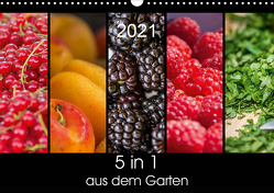 5 in 1 – aus dem Garten (Wandkalender 2021 DIN A3 quer) von Neuner,  Harald, Neuner-Gyß,  Petra