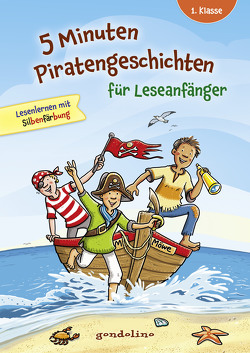 5 Minuten Piratengeschichten für Leseanfänger von gondolino Lesenlernen