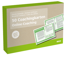 50 Coachingkarten Online-Coaching von Hoffmann,  Andreas, Lambeck,  Benjamin, Mundelsee,  Lukas, Sawatzki,  Dennis