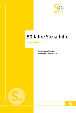 50 Jahre Sozialhilfe von Fahlbusch,  Jonathan I.