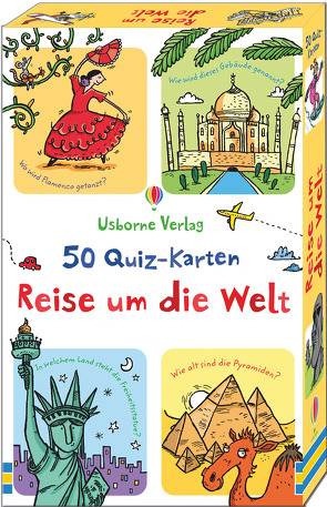 50 Quiz-Karten: Reise um die Welt von Horne,  Sarah, Tudhope,  Simon