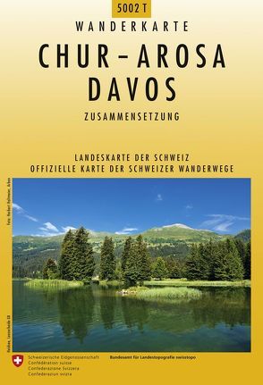 5002T Chur – Arosa Davos Wanderkarte