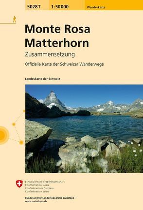 5028T Monte Rosa – Matterhorn Wanderkarte