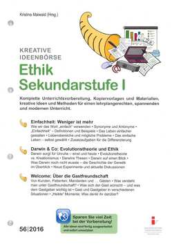 55. Ethik Sekundarstufe I von Kunz,  Christoph, Maiwald,  Kristina