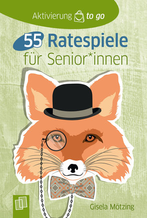 55 Ratespiele für Senioren und Seniorinnen von Mötzing,  Gisela