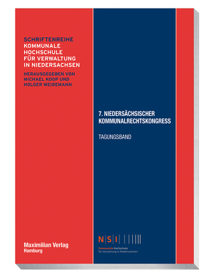 7. Niedersächsischer Kommunalrechtskongress von Seybold,  Jan