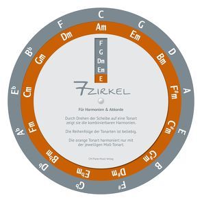 7-Zirkel / Quintenzirkel von CM Piano Music Verlag, Karmann,  Micha, Malecki,  Cornelia