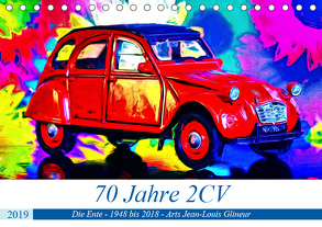 70 Jahre 2CV (Tischkalender 2019 DIN A5 quer) von Glineur alias DeVerviers,  Jean-Louis