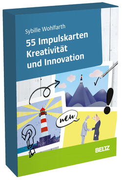 55 Impulskarten Kreativität und Innovation von Wohlfarth,  Sybille