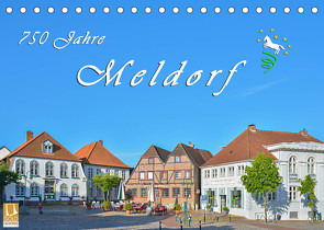 750 Jahre Meldorf (Tischkalender 2023 DIN A5 quer) von Plett,  Rainer